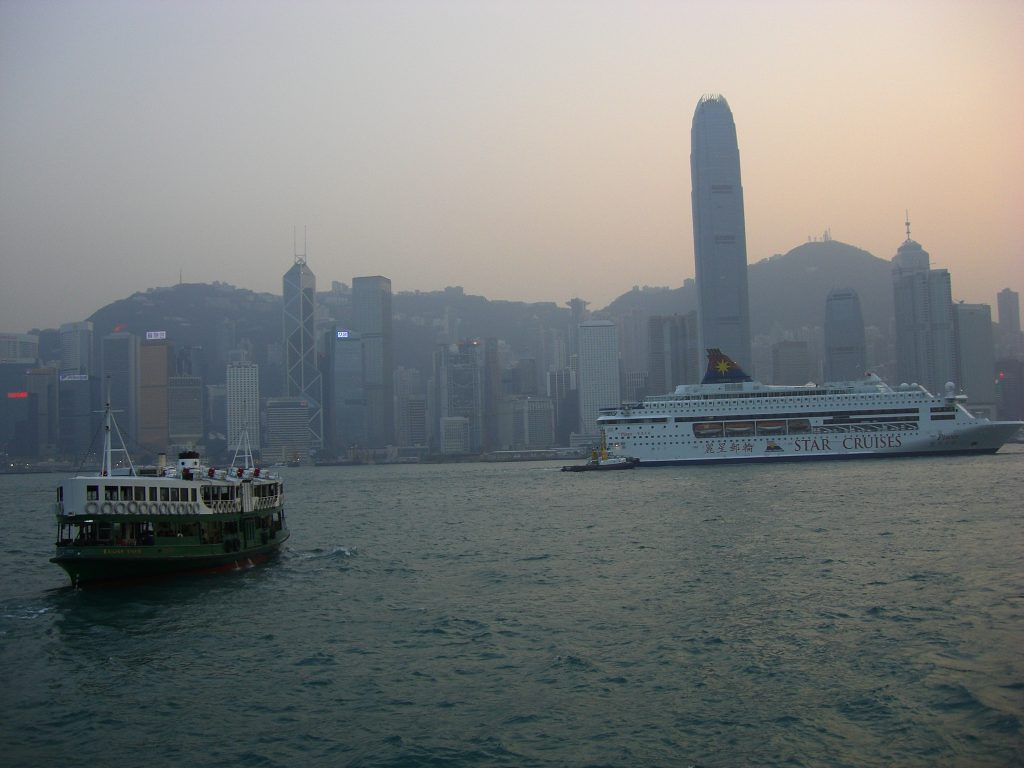 City of Hong Kong Skyline