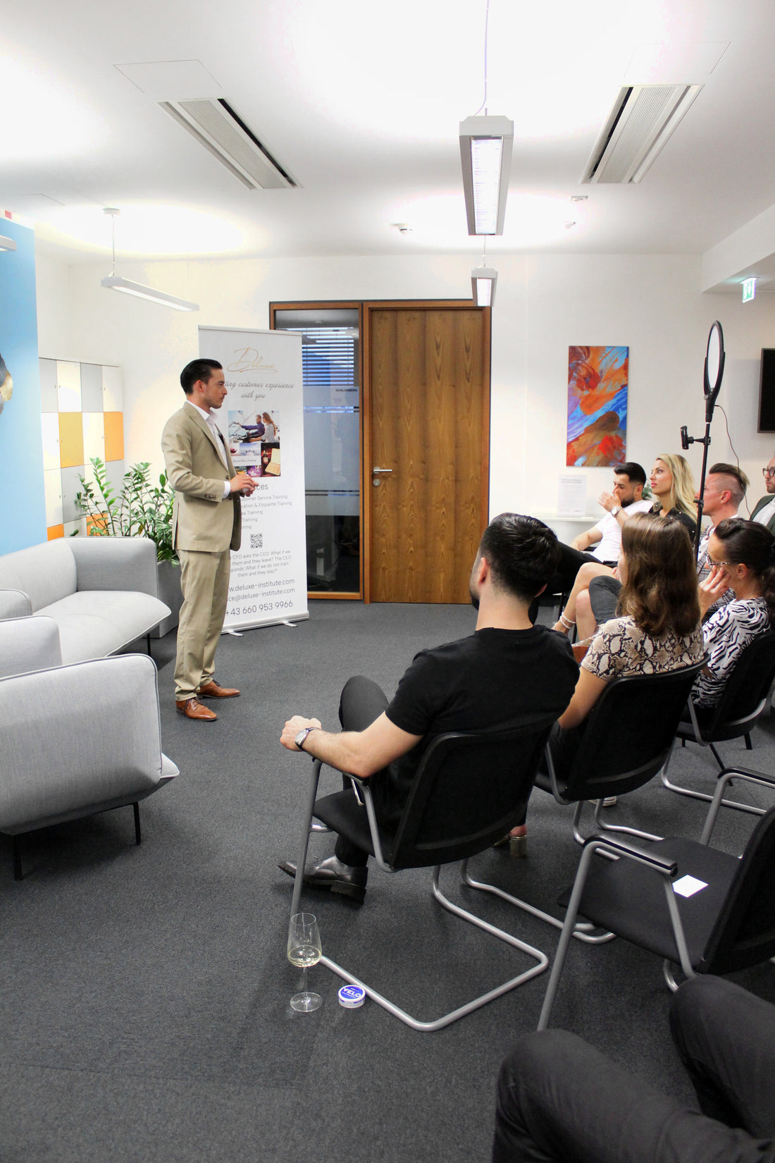 1. Genussabend in Kooperation mit Regus Graz