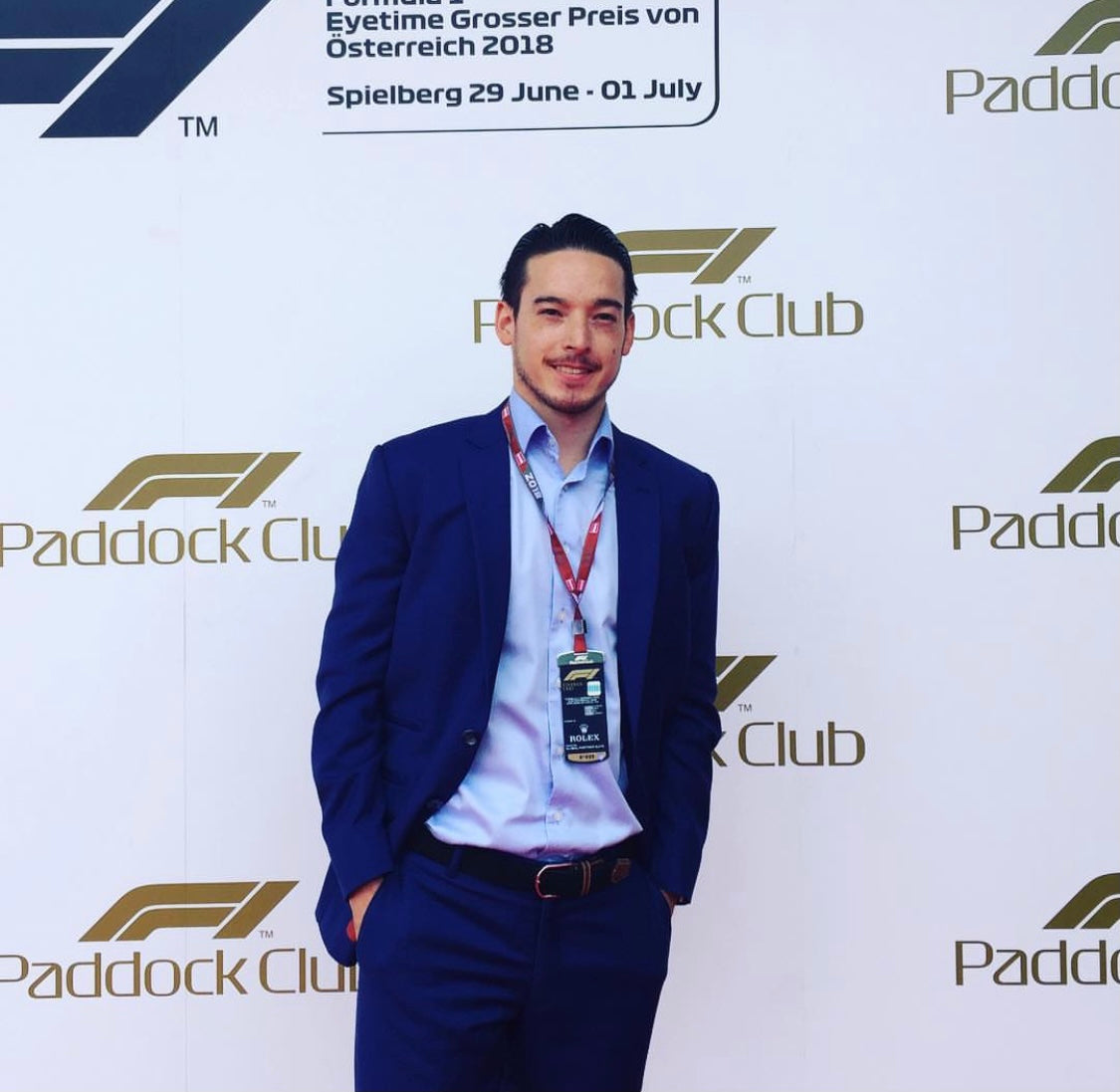 Nicholas Sebastian Chan Paddock Club